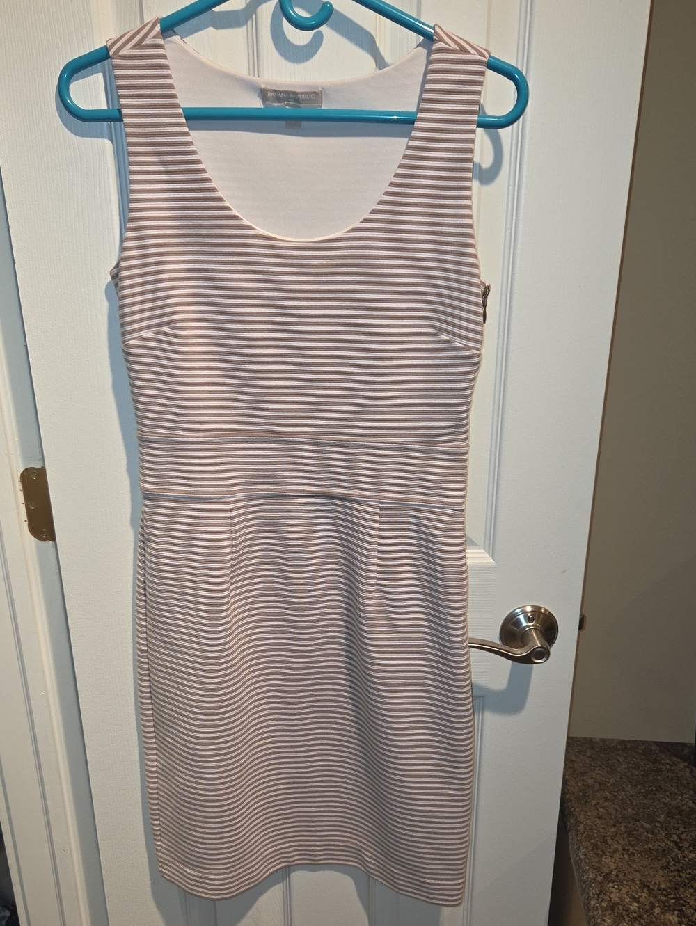 Banana Republic Sleeveless Striped Dress
